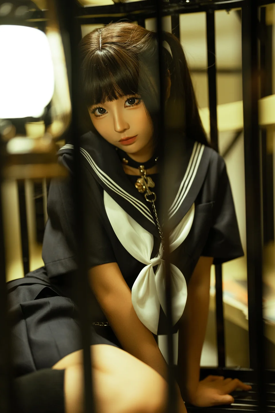 蠢沫沫 - 囚 [33P] icoser.la (007).webp
